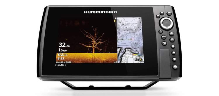 humminbird helix 8 mega di display