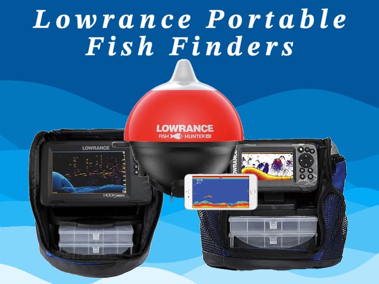 Lowrance portable fish finders
