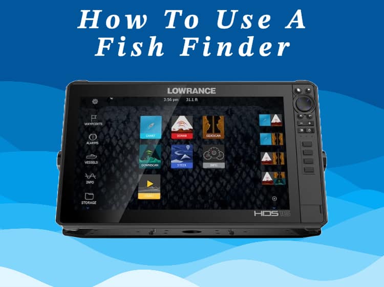 how to use fish finder