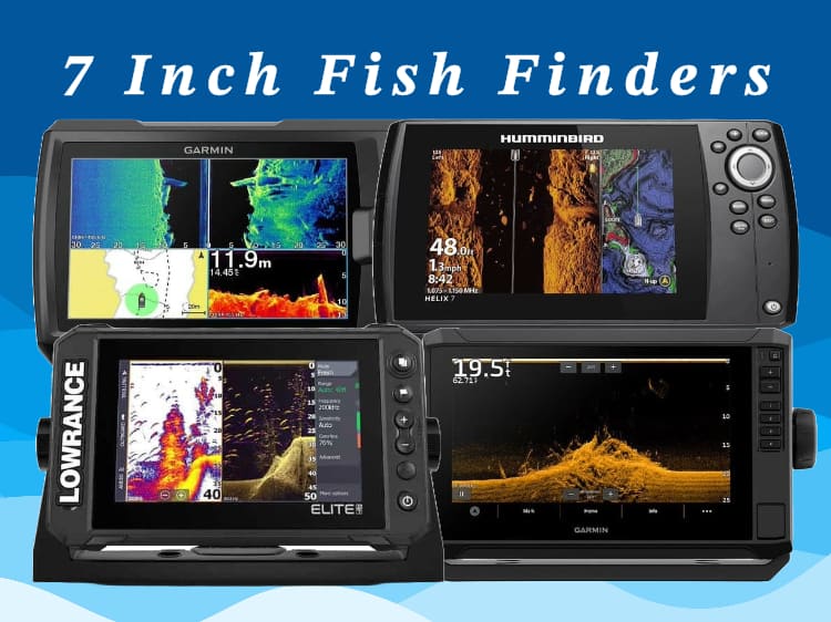 7 inch fish finders
