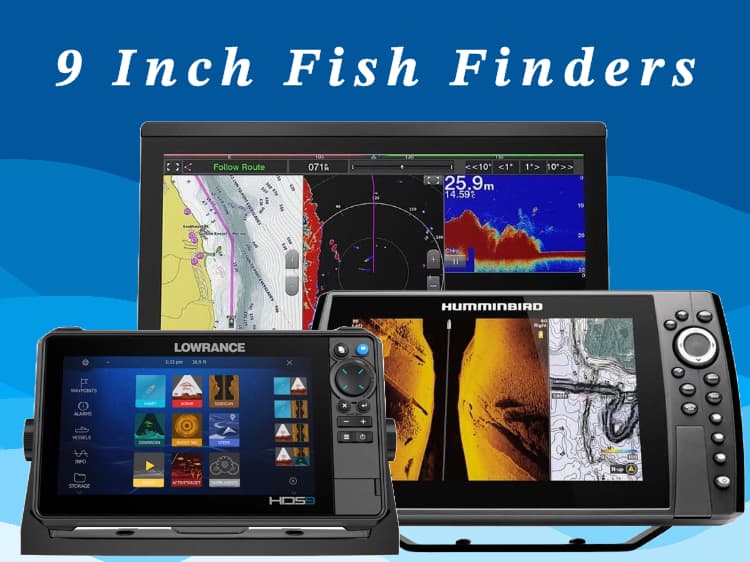 9 inch fish finder