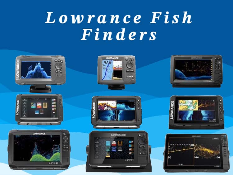 old new lowrance fish finders