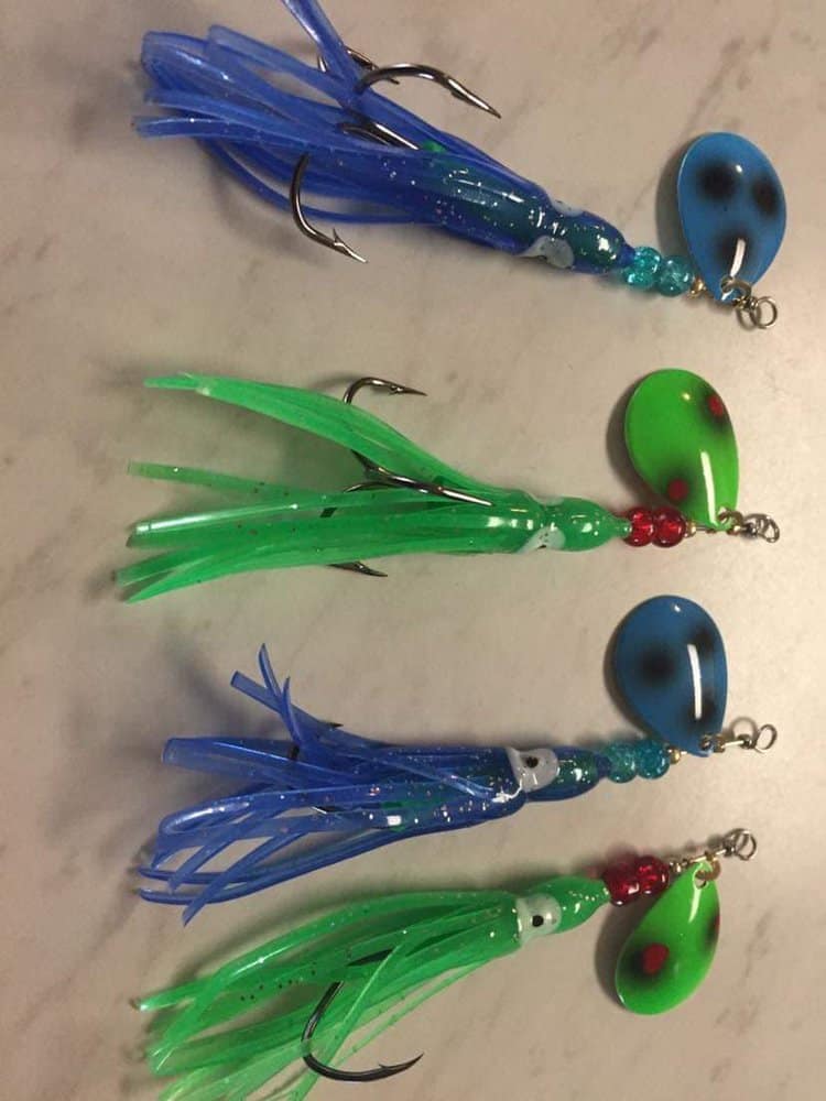 spinnerbaits for salmon